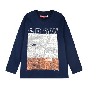 Long sleeve jersey shirt for boys
