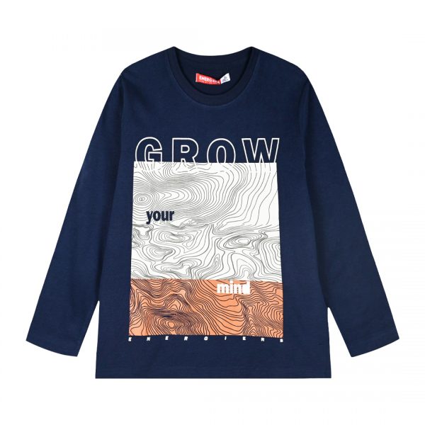Long sleeve jersey shirt for boys