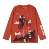 Long sleeve jersey shirt for boys