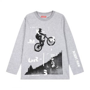 Long sleeve jersey shirt for boys