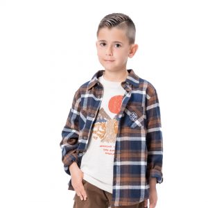 Long sleeve jersey shirt for boys