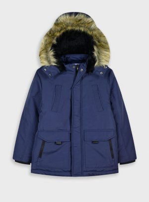 Μπουφάν με αποσπώμενη κουκούλα