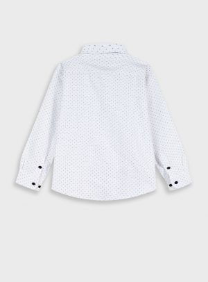 Printed button up shirt
