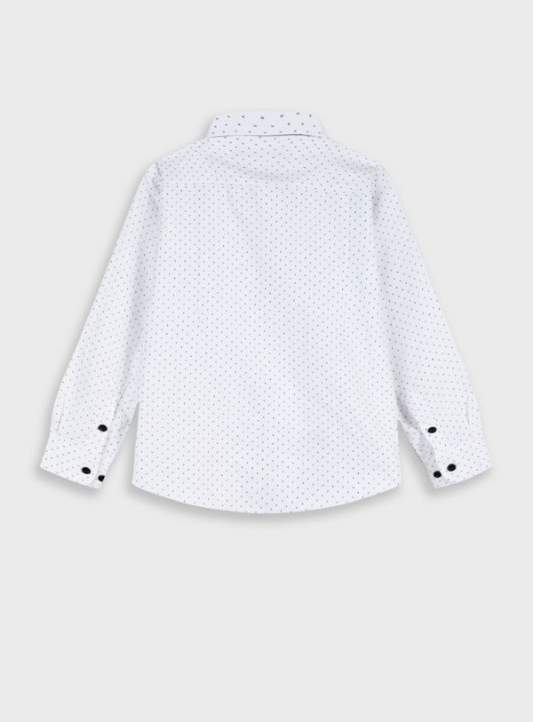 Printed button up shirt