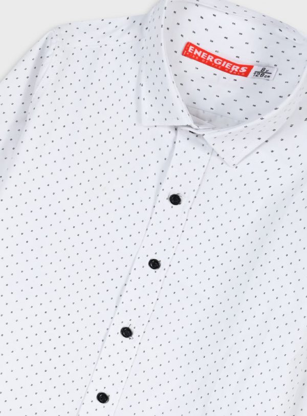 Printed button up shirt