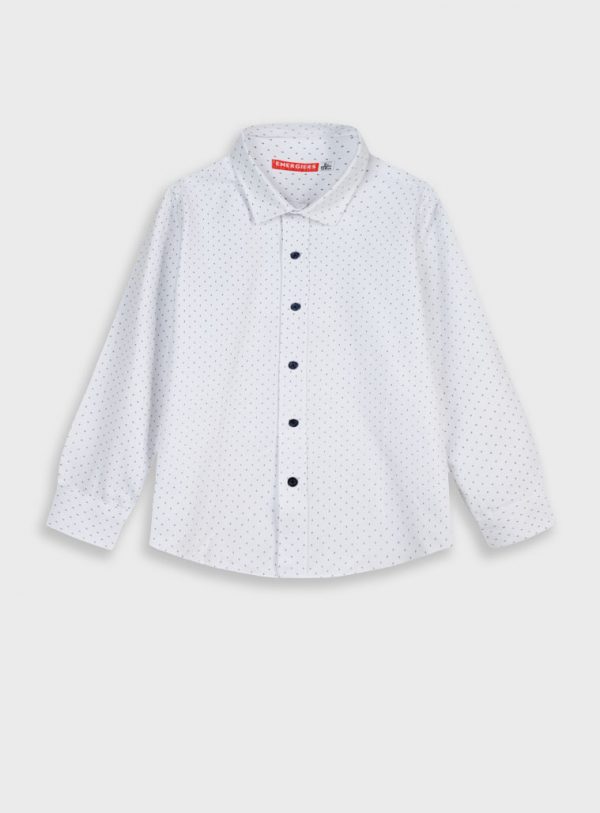Printed button up shirt