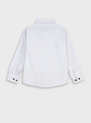 Printed button up shirt