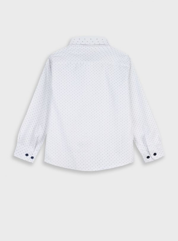 Printed button up shirt