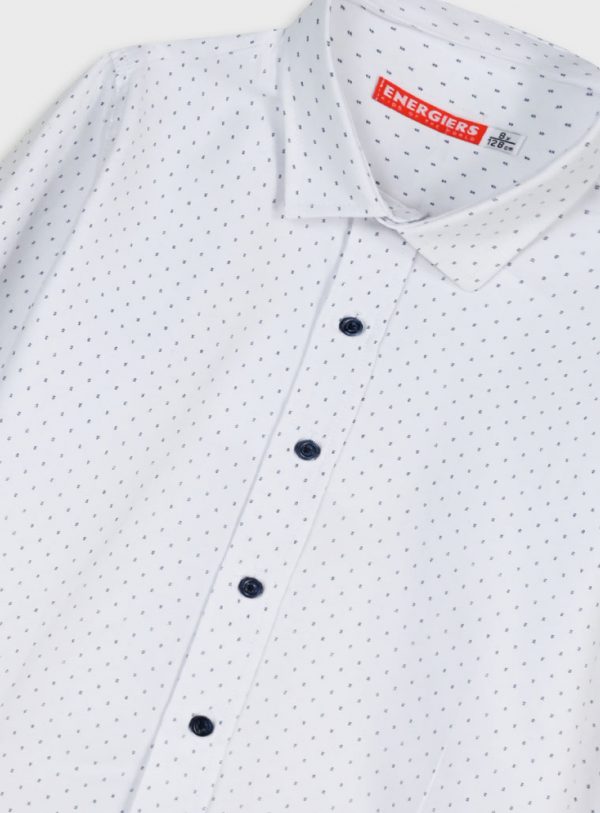 Printed button up shirt
