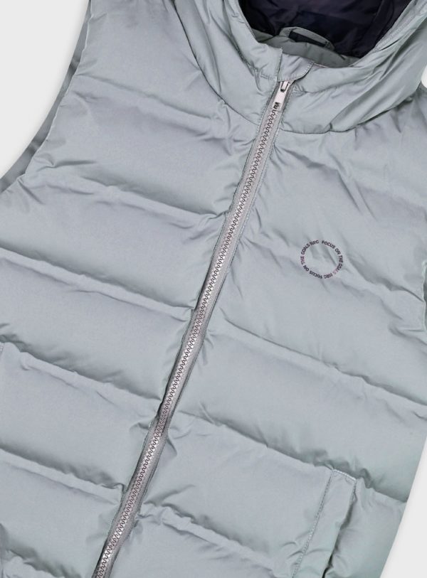 Sleeveless vest jacket