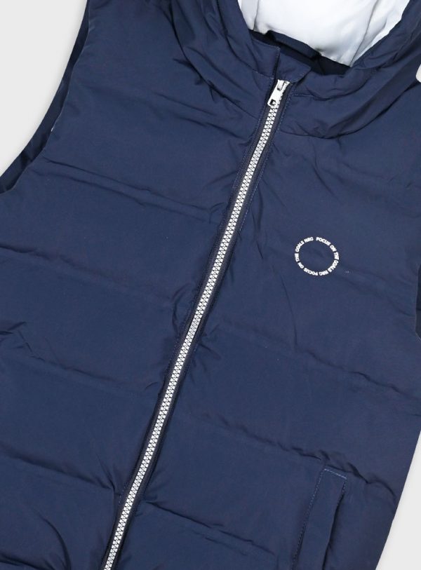 Sleeveless vest jacket