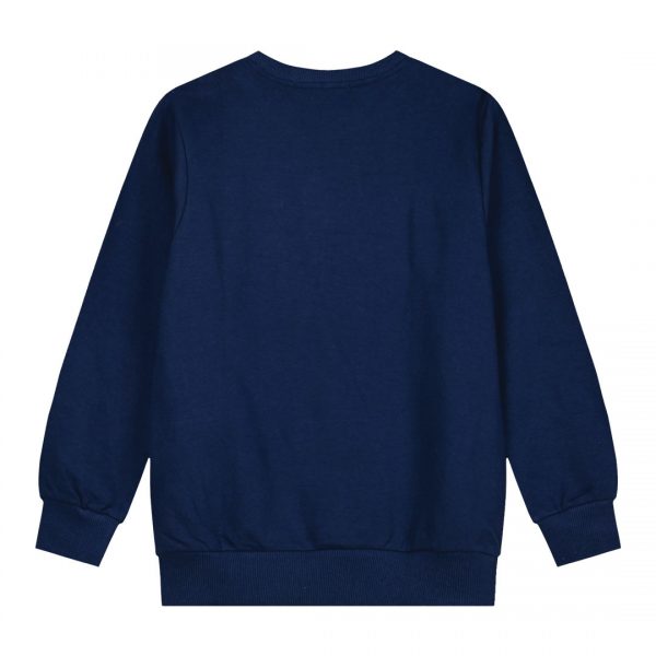 Boy΄s fleece sweatshirt with embossed print