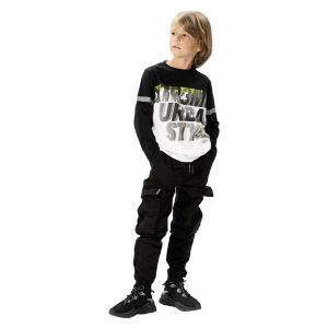 Boy΄s jogger pants with cargo pockets
