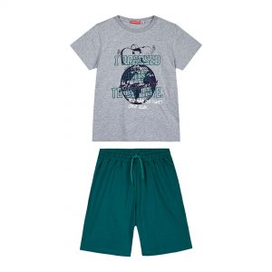 Boy΄s jersey set with a print on the front side