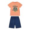 Boy΄s jersey set with a print on the front side