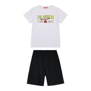 Boy΄s jersey set with a print on the front side