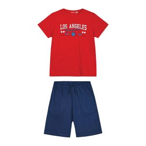 Boy΄s jersey set with a print on the front side