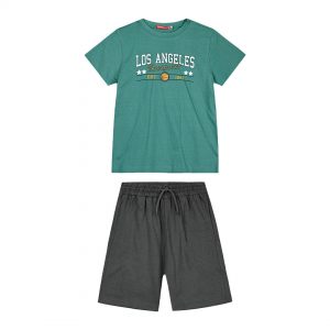 Boy΄s jersey set with a print on the front side