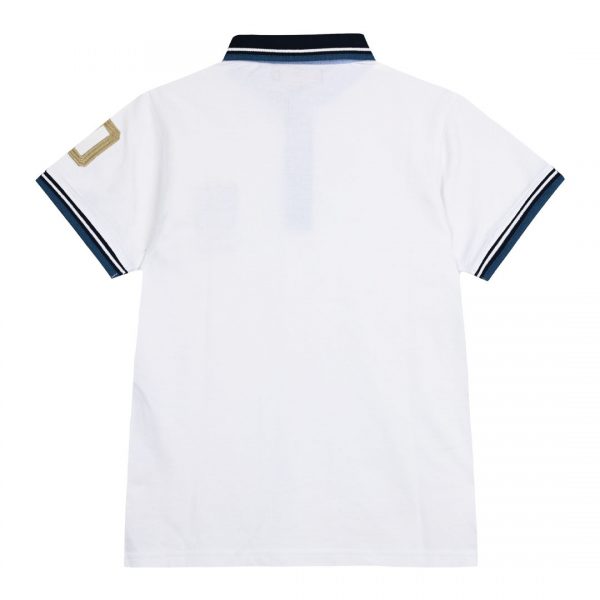 Boy΄s short sleeve polo with logo