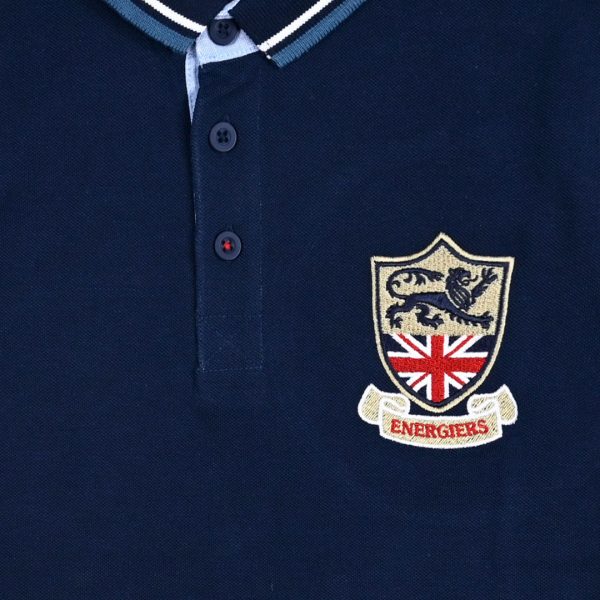 Boy΄s short sleeve polo with logo