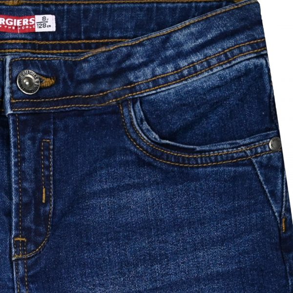 Boy΄s distressed jean bermuda