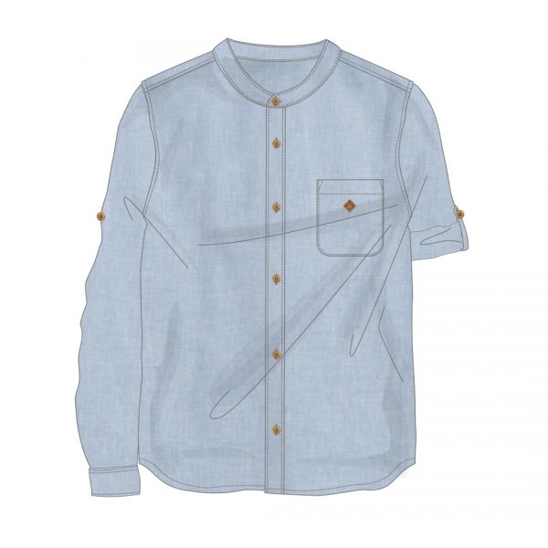 Button down shirt for boys