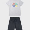 Set with print for boys