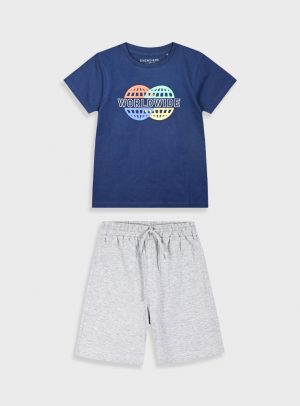 Set with print for boys
