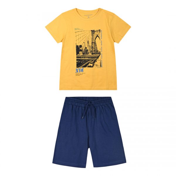 Set with print for boys