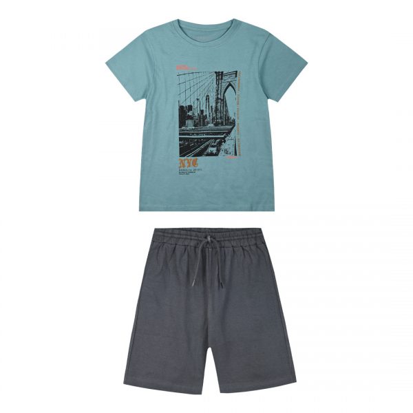 Set with print for boys