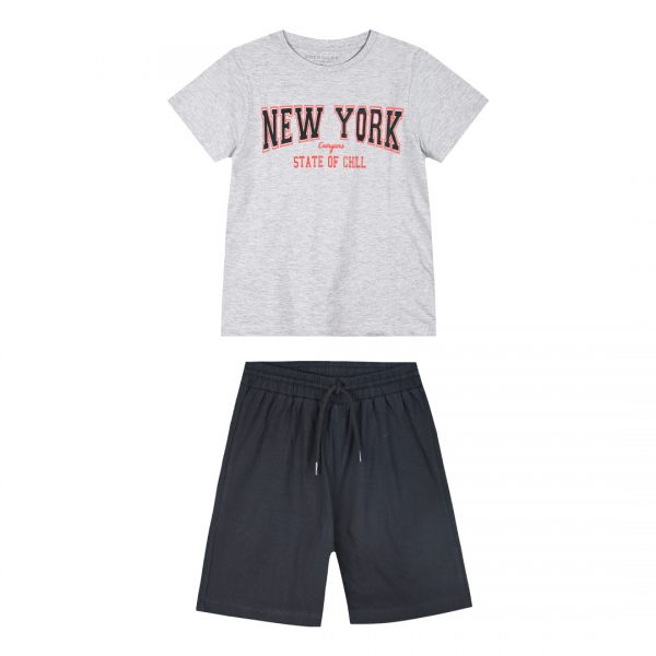 Set with print for boys