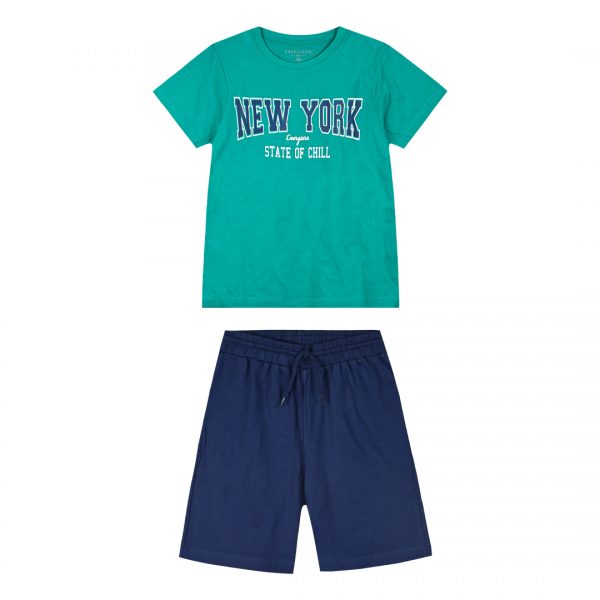 Set with print for boys