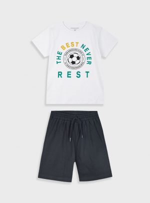 Set with print for boys