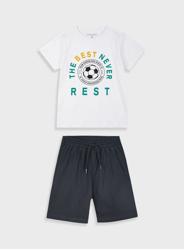 Set with print for boys