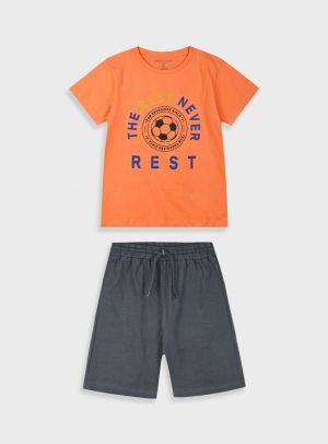 Set with print for boys