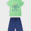 Set with print for boys