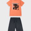Set with print for boys