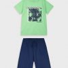 Set with print for boys
