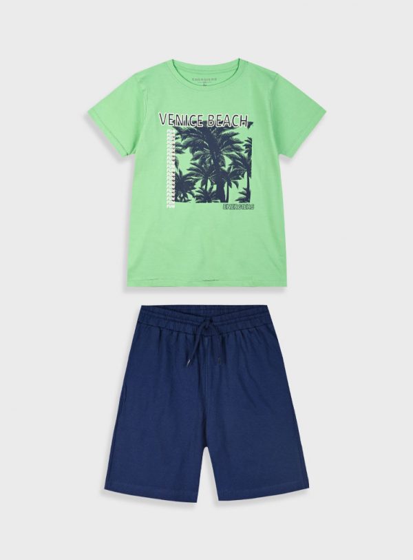 Set with print for boys