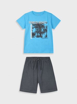 Set with print for boys