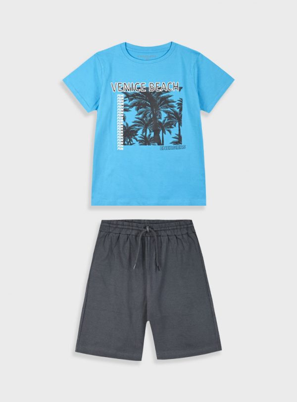 Set with print for boys