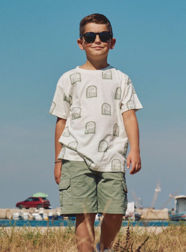 Cargo bermuda for boys