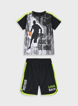 Set with print for boys