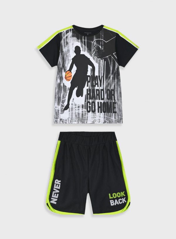 Set with print for boys