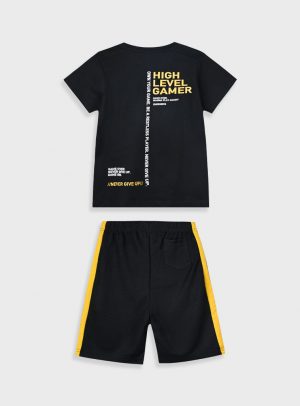 Set with print for boys