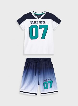 Set with print for boys