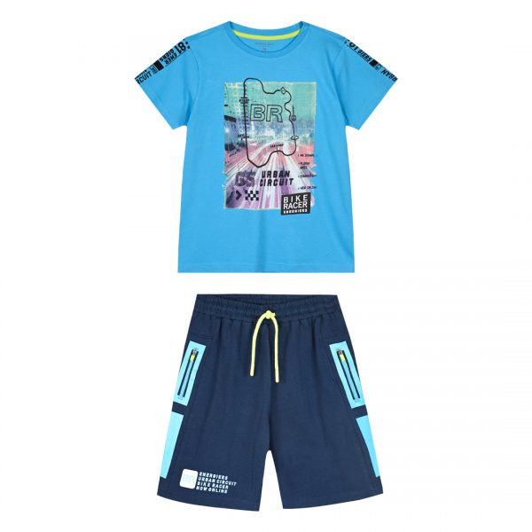 Set with print for boys