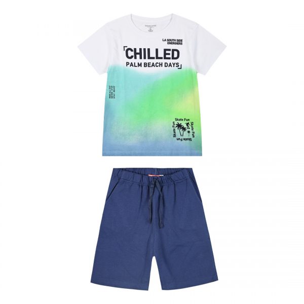 Set with print for boys