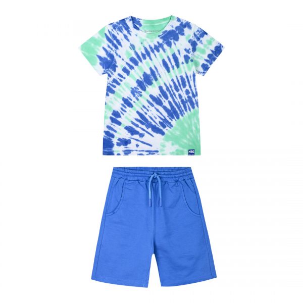 Set with gradient t-shirt for boys
