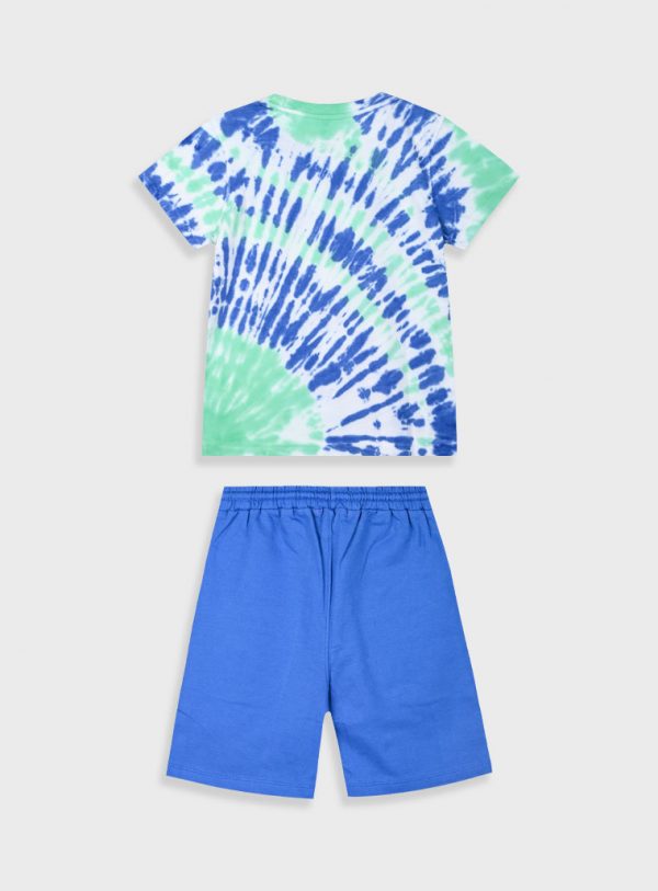 Set with gradient t-shirt for boys